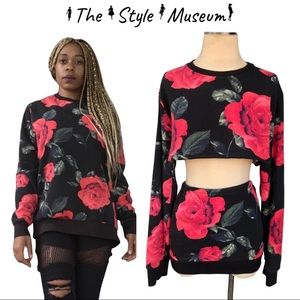 Red Roses 🌹 2 Piece Sweater Set